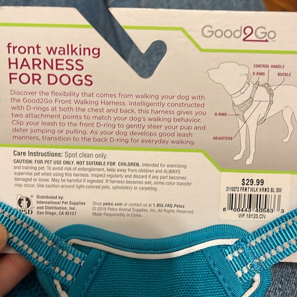 Good2Go Front Walking Harness Sm Med & Lg NWT PROCEEDS TO DOG/CAT RESCUE🐶🐈❤️ - Picture 13 of 14